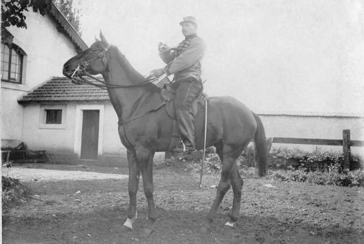 Aimé Marinier au 5e Régiment de chasseurs à Cheval