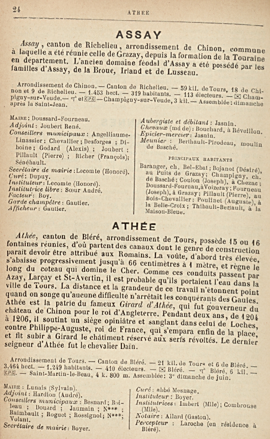 Annuaire 1900 - Page 1