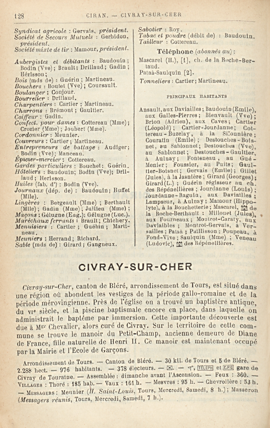 Annuaire 1914 - Page 1