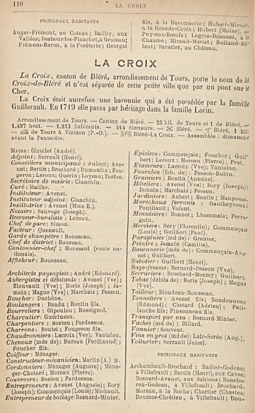 Annuaire 1900 - Page 1