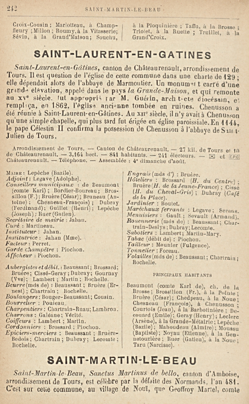 Annuaire 1900 - Page 1