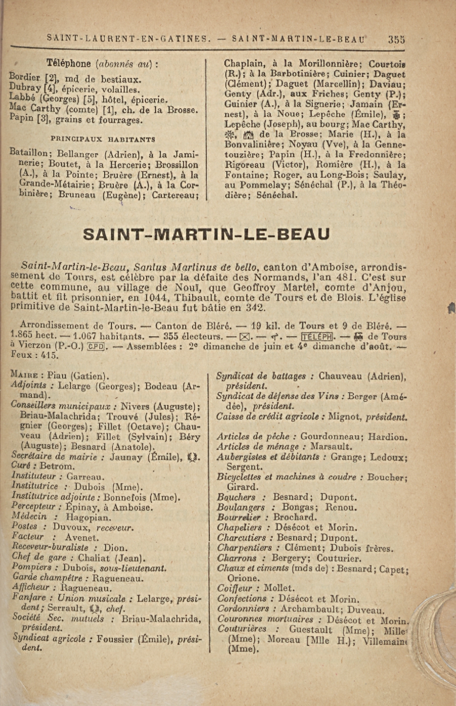 Annuaire 1914 - Page 1