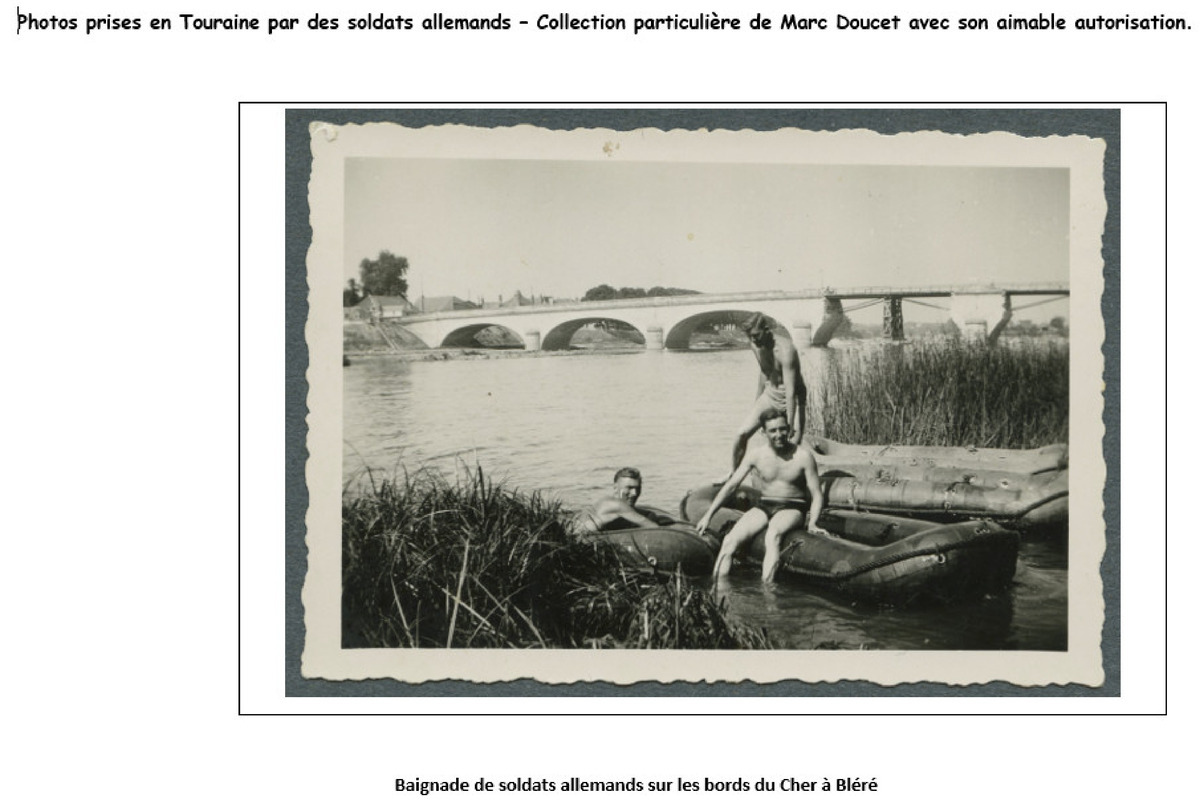 Exposition de photos d’Allemands en Touraine