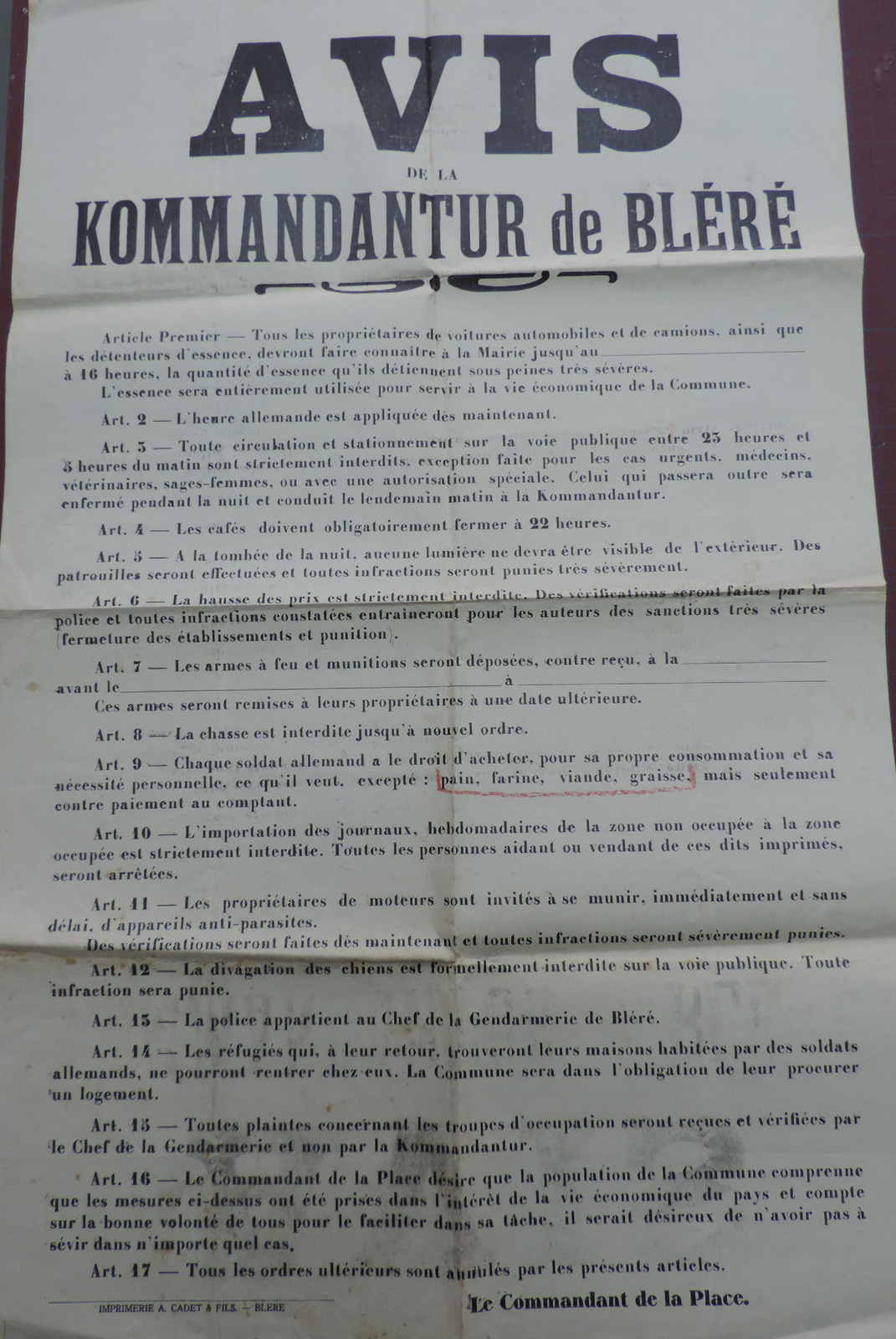 Affiches de propagande 1940-1945
